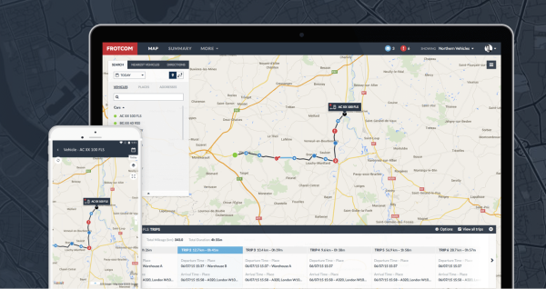 Frotcom App Dispositivo GPS con 1 año de suscripción incluido